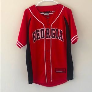 IUGA Georgia Bulldogs Baseball Jersey